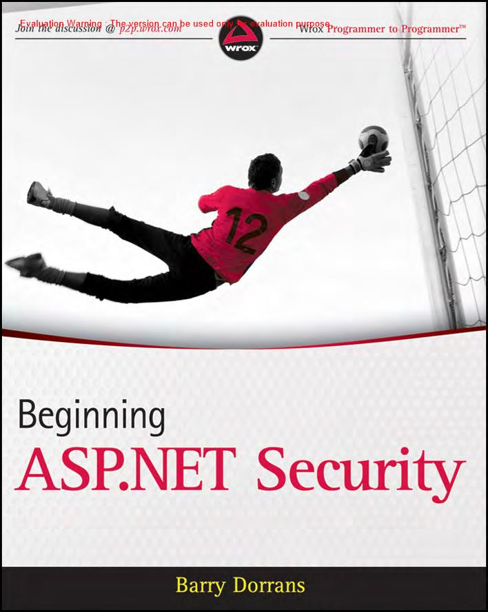 《Beginning ASPNET Security_Barry Dorrans著》