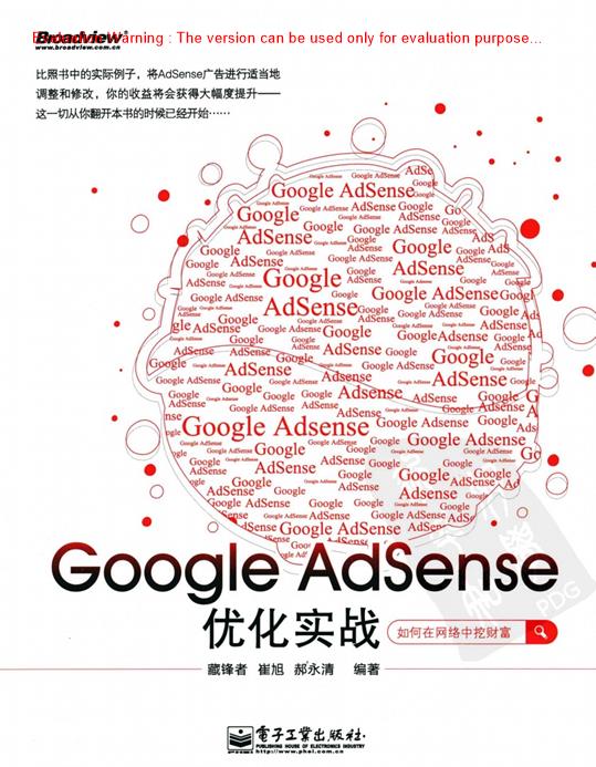 《Google Adsense优化实战_藏锋者著》