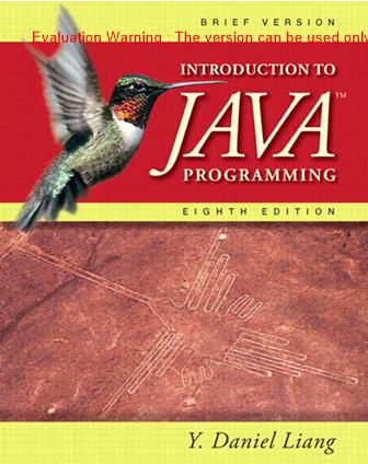 《Java语言程序设计(Introduction to Java Programming, Brief Version)_Daniel Liang编著》