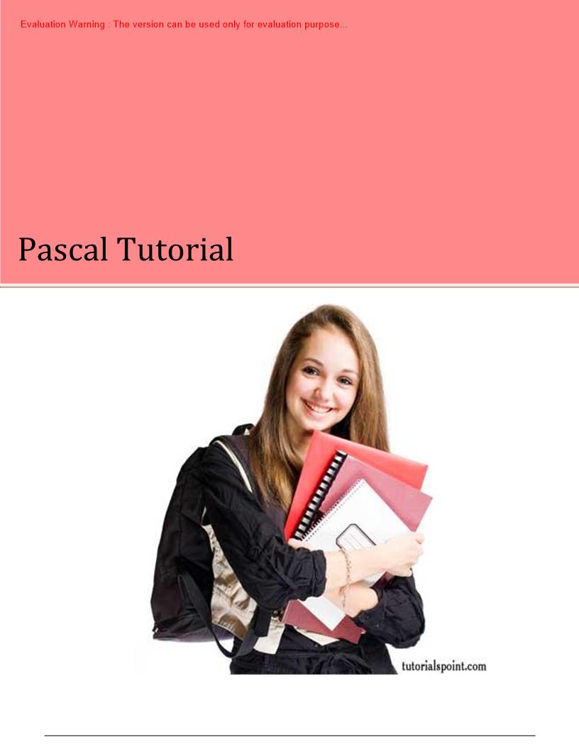 《pascal tutorial》