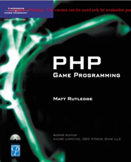 《PHP Game Programming_Matt Rutege著》