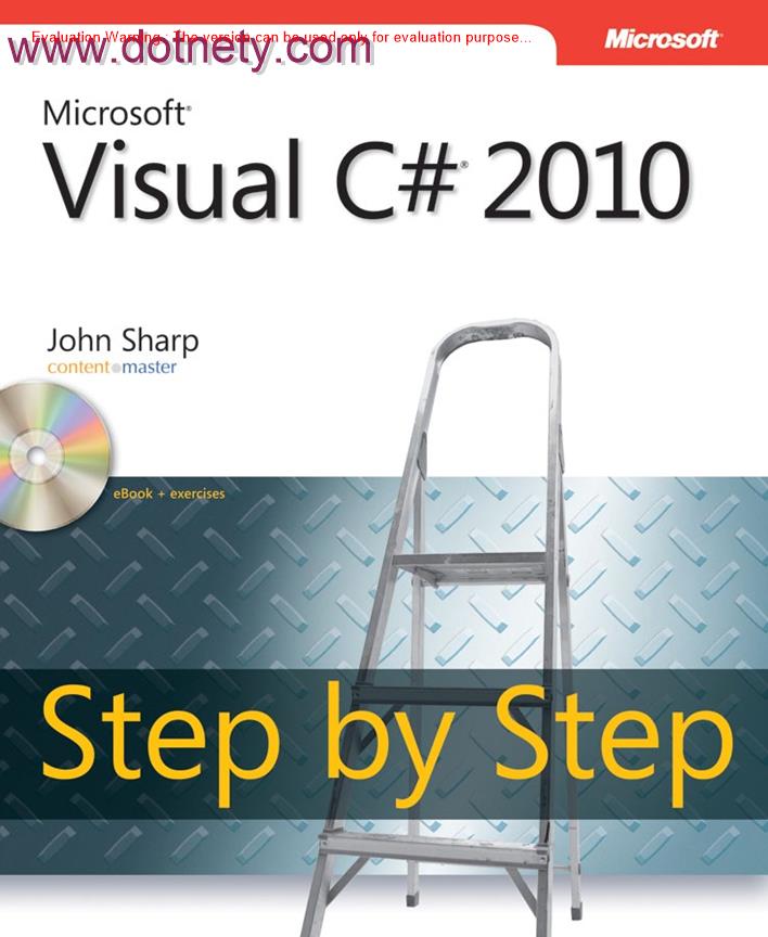 《Visual C#2010从入门到精通(Microsoft Visual C# 2010 Step by Step)_John Sharp编著》